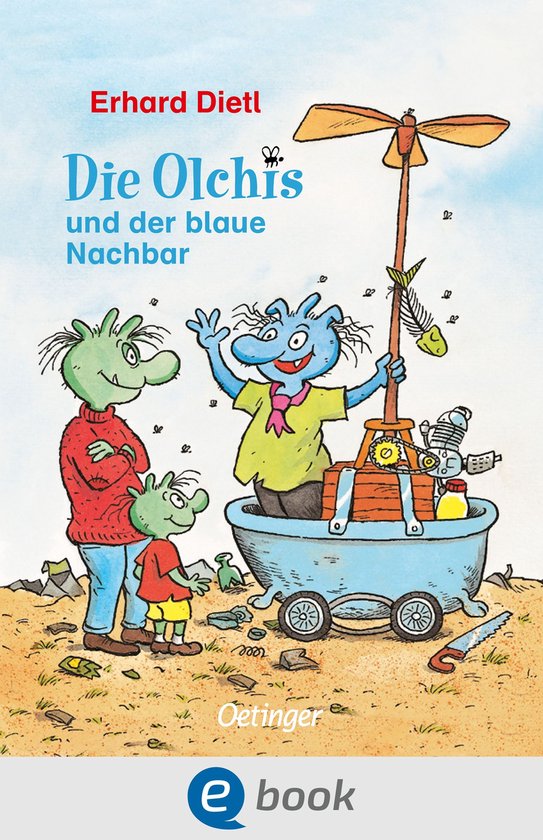 Die Olchis - Die Olchis und der blaue Nachbar - cover