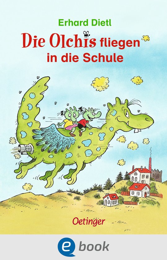 Die Olchis - Die Olchis fliegen in die Schule - cover