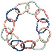 Baby on the Move - Wonder Loops - 12 speelringen - Gerecycleerd materiaal - Stimuleert de ontwikkeling - BPA vrij