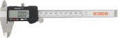 Boxer® digitale schuifmaat met LCD-display 0 - 150 mm roestvrij staal