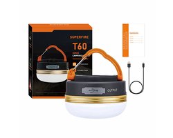 Superfire T60 2.5w 1000mah Lamp Transparant