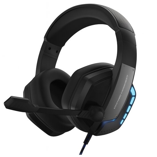 Gaming Headset Geschikt voor Playstation 4, 5, PS4, PS5, Xbox One, Xbox Series & PC – 360° Stereo Surround – RGB – Noise Canceling – Soft Earpads – Over-the-Ear – Bedraad – Met In-Line Volumeregeling