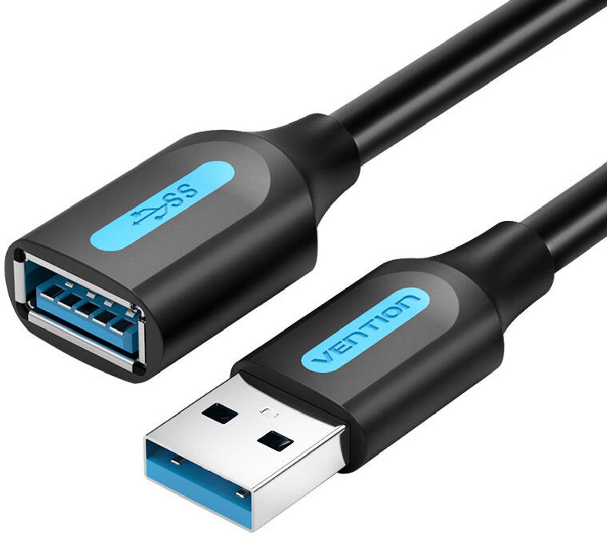 Vention Usb Verlengkabel 30 Mannelijk Naar Vrouwelijk Voor Laptop Computer 2 Meter