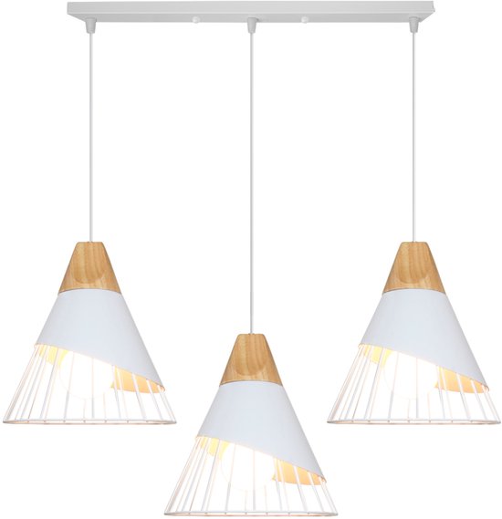 Creatieve DIY papieren wolk hanglamp, eenvoudige kunst papieren bloem plafondlamp kroonluchter decoratieve wolk plafondlamp voor slaapkamer, woonkamer, eetkamer, 62,5 cm