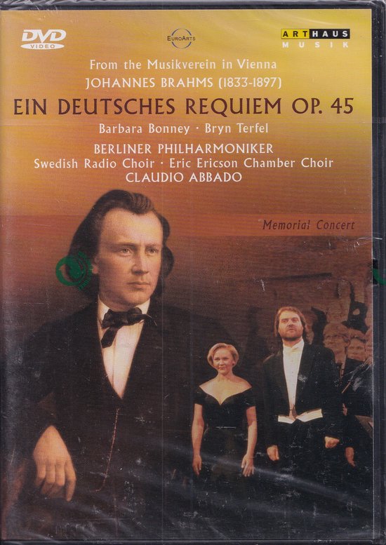 DVD-hoes: Brahms - Ein Deutsches Requiem Op. 45 met Barbara Bonney en Bryn Terfel.