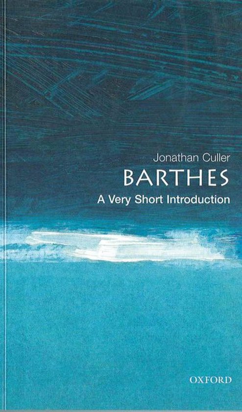 Very Short Introductions - Barthes - cover
