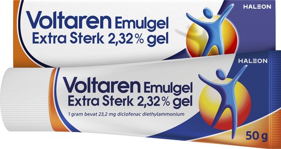 Voltaren Emulgel 2,32% diclofenac, 50gr, Spier- of Gewrichtspijn