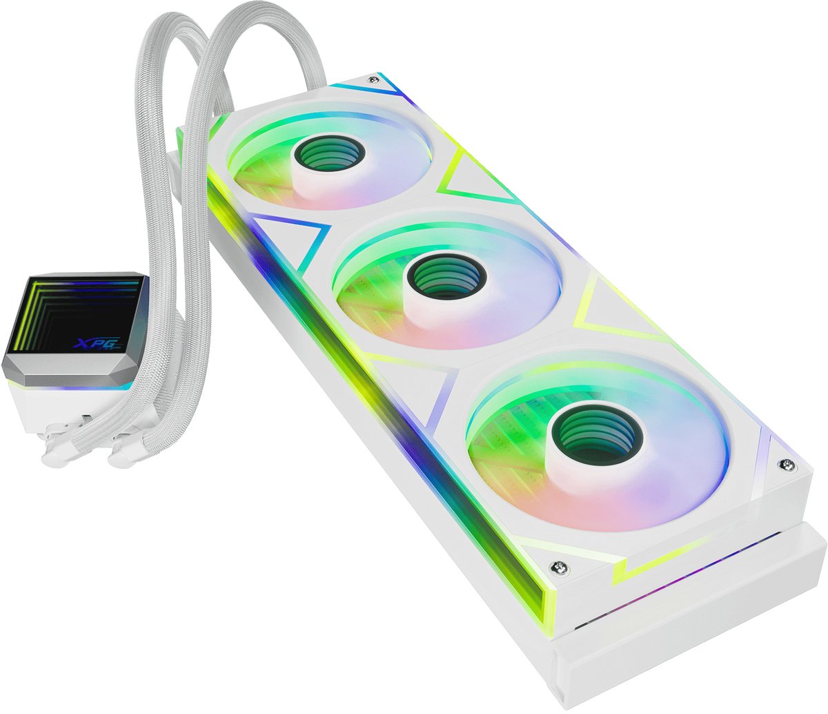 XPG Levante II 360 White - Vloeistofkoelsysteem processor