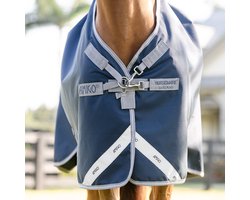 Horseware Regendeken Horseware Amigo 1200d 50gr Donkerblauw-grijs - 155/206