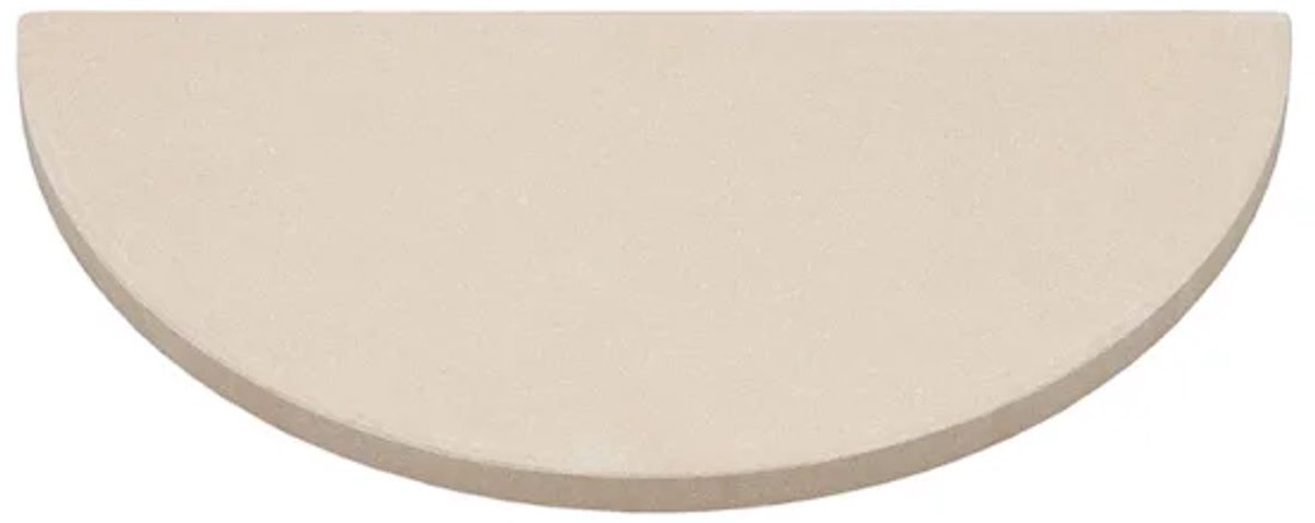 Monolith Classic Deflectorsteen – Halve Keramische Hitteschild – Voor Indirect Grillen – Zonder Lifter