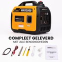 MaXpeedingrods 1200 W Inverter, Stroomgenerator, Benzine, 4-takt, Licht Als Noodstroomaggregaat Voor Garage