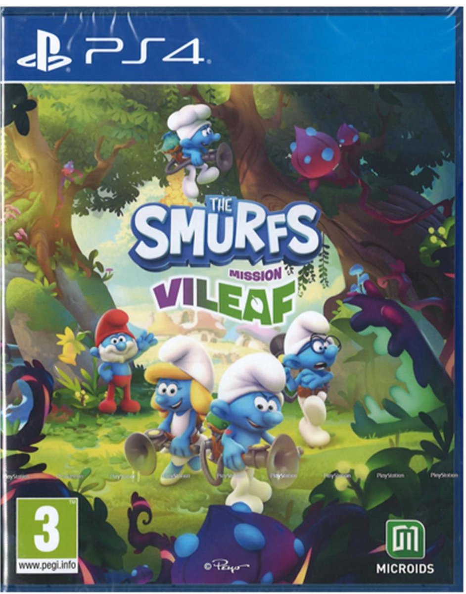 PS4 The Smurfs:Vileaf
