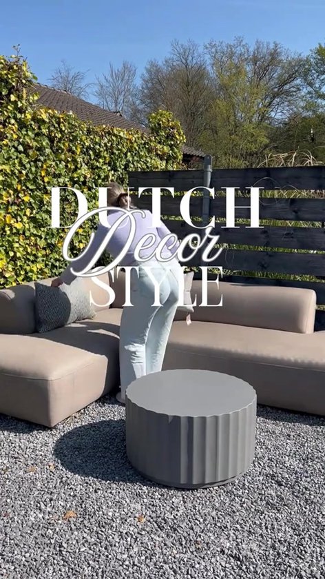 Dutch Décor NISA - Coussin d'extérieur 40x60 cm - déperlant et UV-résistant - Charcoal Gray - Anthracite