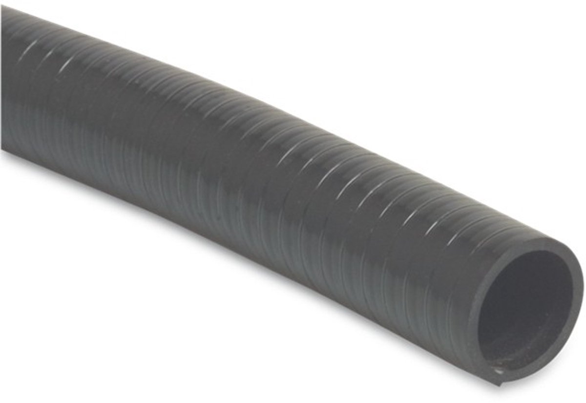 Profec Megaquatic vijverslang 19 mm (3/4") x 24,4 mm – zwart PVC – 6 bar – per meter (aaneengesloten geleverd)