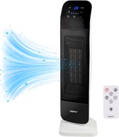 Bol.com alpina Elektrische Ventilator en Kachel - Ventilator Kachel met Afstandsbediening - Oscillerende Torenventilator met Tim... aanbieding