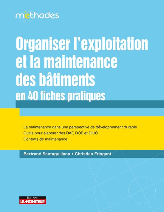 Organiser l'exploitation et la maintenance des bâtiments en ... - cover