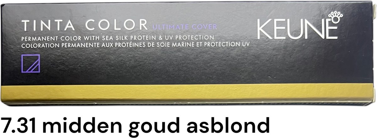 Keune Tinta Color No. 7.31 UC - 60ml - Haarverf