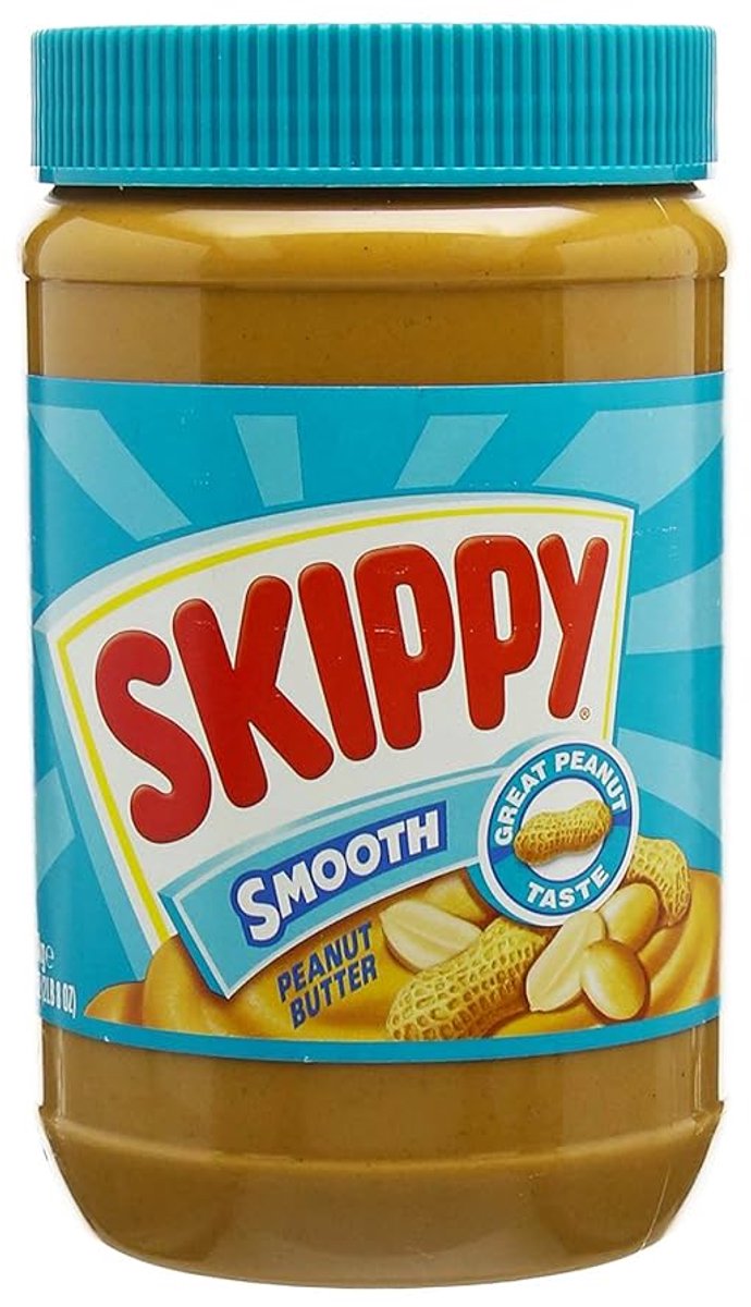 Skippy pindakaas romige - zonder stukjes - eiwitrijk - 1,13 kg