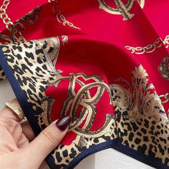 MayTree Zijdedoek, kleurrijke halsdoek voor dames, Nickittuch van 100