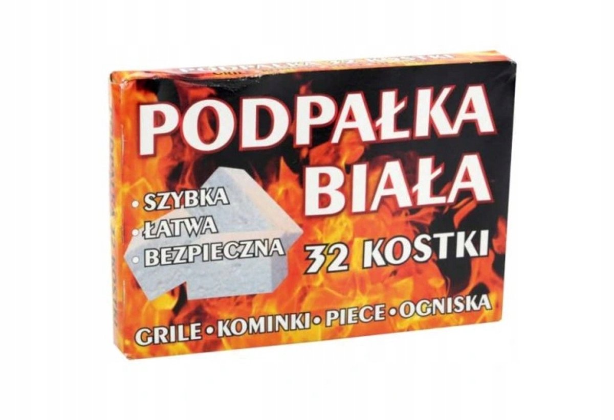 RAVI - BBQ Aansteker - Witte Blokken - Voor Grill en Openhaard - 32 Stuks