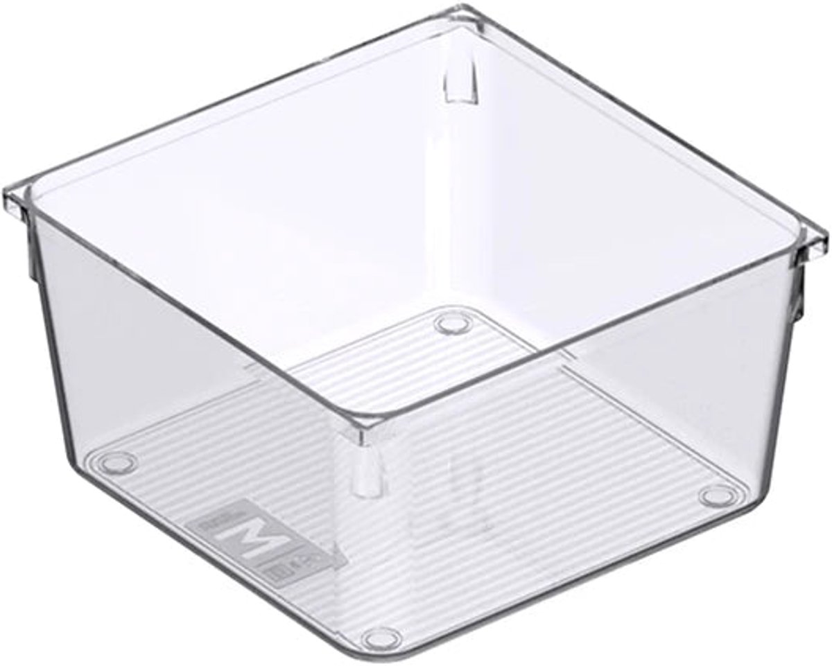 So Clever Ladebakjes 8.3 cm hoog Classic Clear - 15 x 15 cm (M)