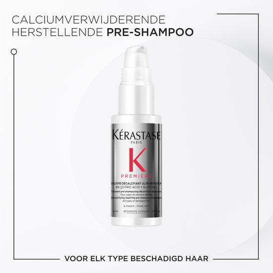 Kérastase Première Discovery Set & Gloss Absolu Haarolie + Cadeau – Première Pre-Shampoo 45ml, Shampoo 80ml, Haarmasker 75ml & Gloss Absolu Anti-frizz Haarolie 45ml + Shampoo 30ml Cadeau - Voor elk type beschadigd haar - Geschenk, Giftset vrouw