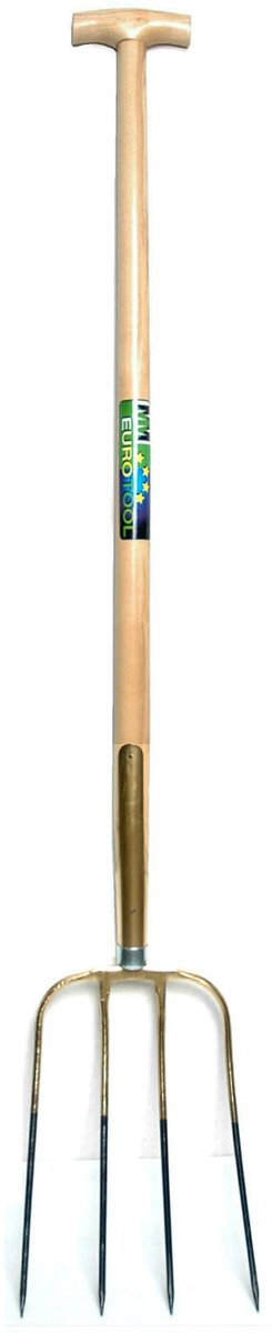Mestvork 4 tandsstiftsteel 100cm