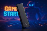 Dutch Wanted Gen2 - SSD Externe Harde Schijf - Snelle writing speed van 450mb p/s - 256GB aan Solide State Opslag - Plug and play - Opslag extern pc of laptop - PS5 SSD - Externe SSD - USB 3.2 - Geschikt voor Gaming op Laptop, PS5, XBOX