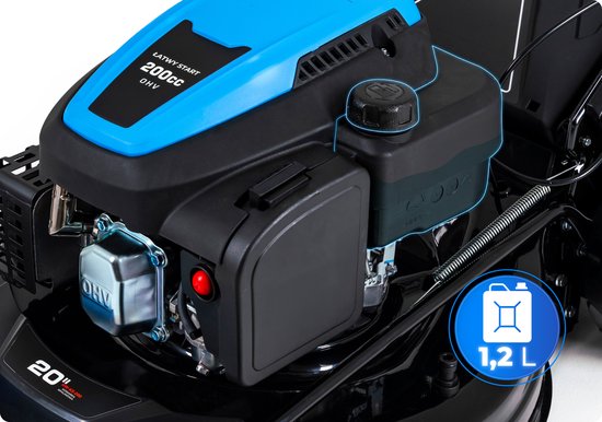 Hexwelt® HW-KS-200 Benzine Grasmaaier - Met Aandrijving - 51 cm van Merkloos	 — afbeelding 5
