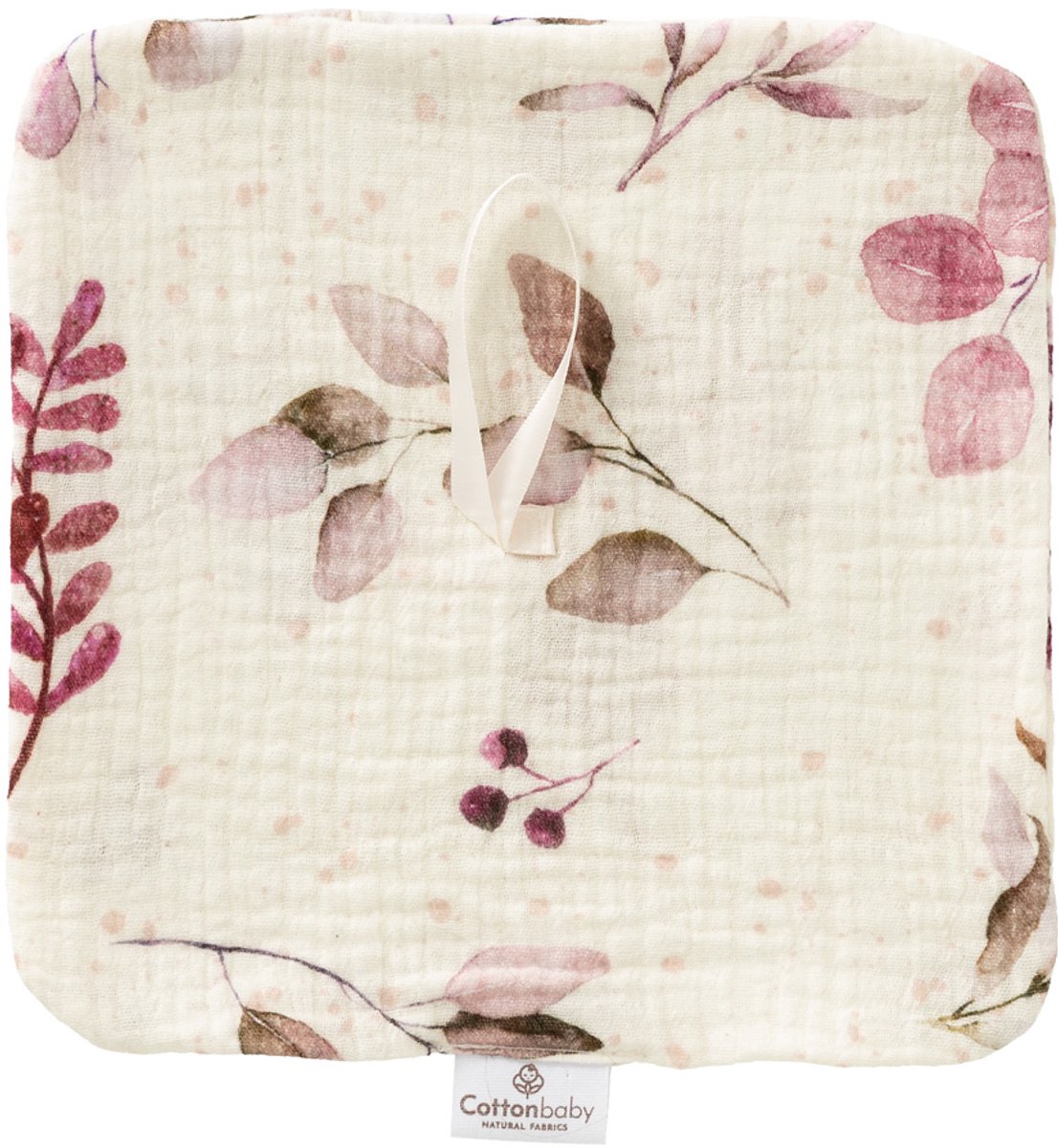 Cottonbaby Cottonsoft Speendoekje – Blossom room/rozetinten – Zacht, Wasbaar & Duurzaam – Geschikt voor Speen – 20x20 cm