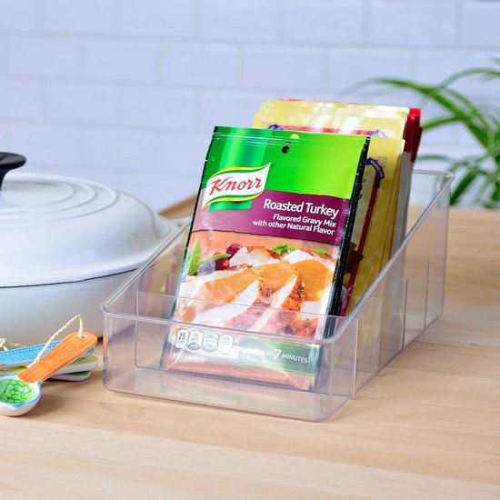 KIRIGEN Houten Theedoos Organizer – 12 Vakken Voor Thee, Koffie En Specerijen