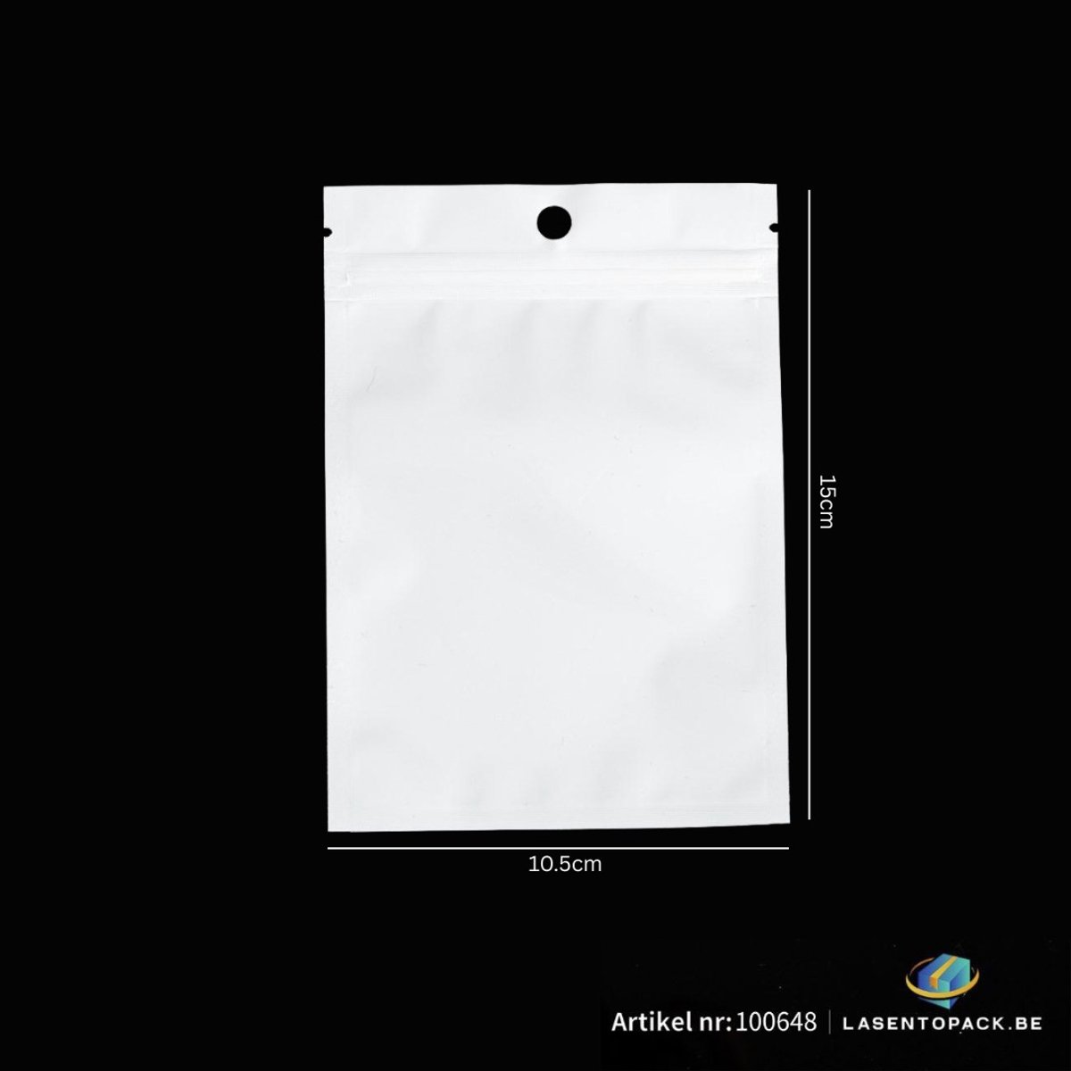 100x Reparatie Zakjes - Premium Gripzakjes (10,5cm x 15cm) – Zelfsluitende Sealbag Ziplock Zakjes