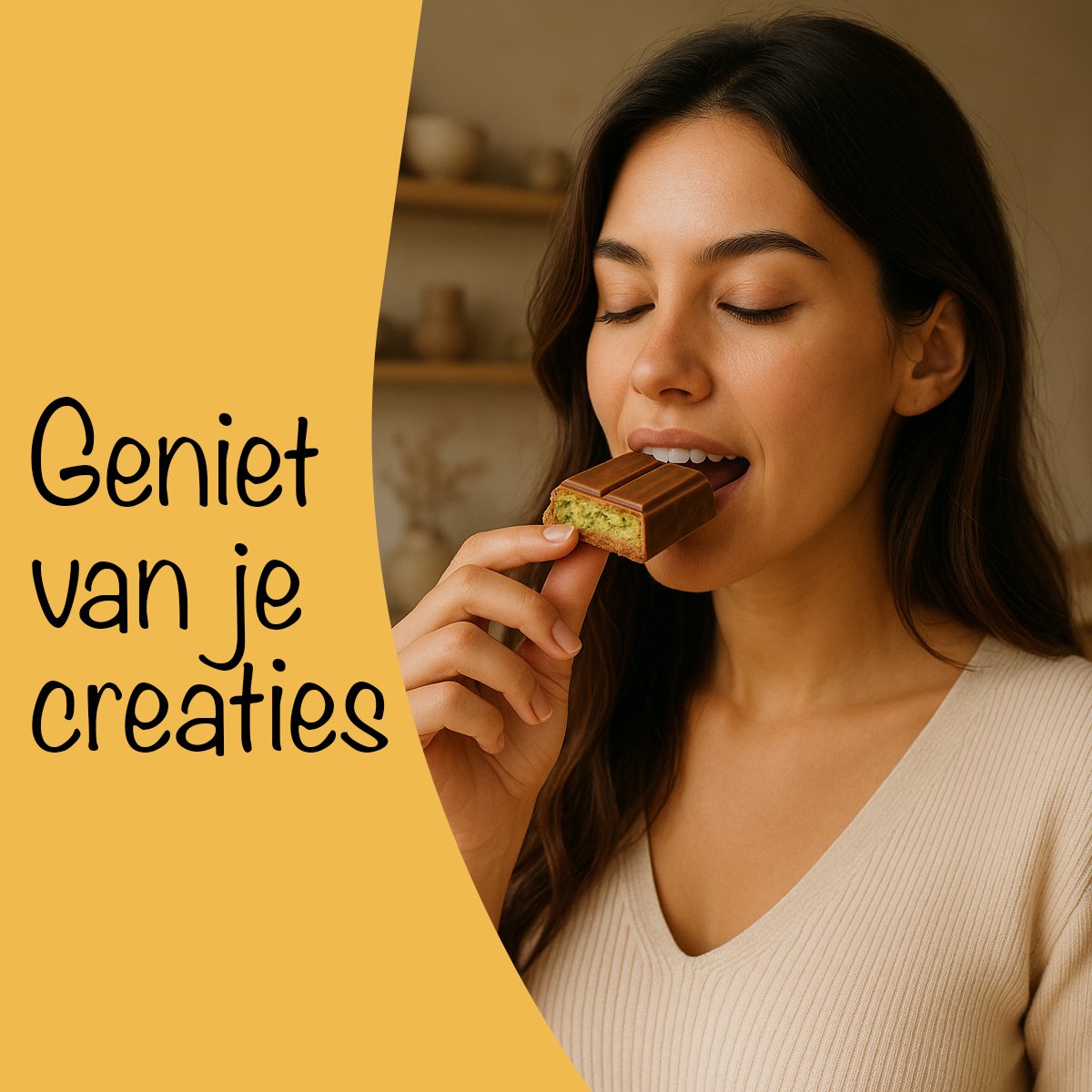 2 stuks diepe siliconen chocoladevorm - Extra diep, voor doe-het-zelf chocolade snoep... | bol