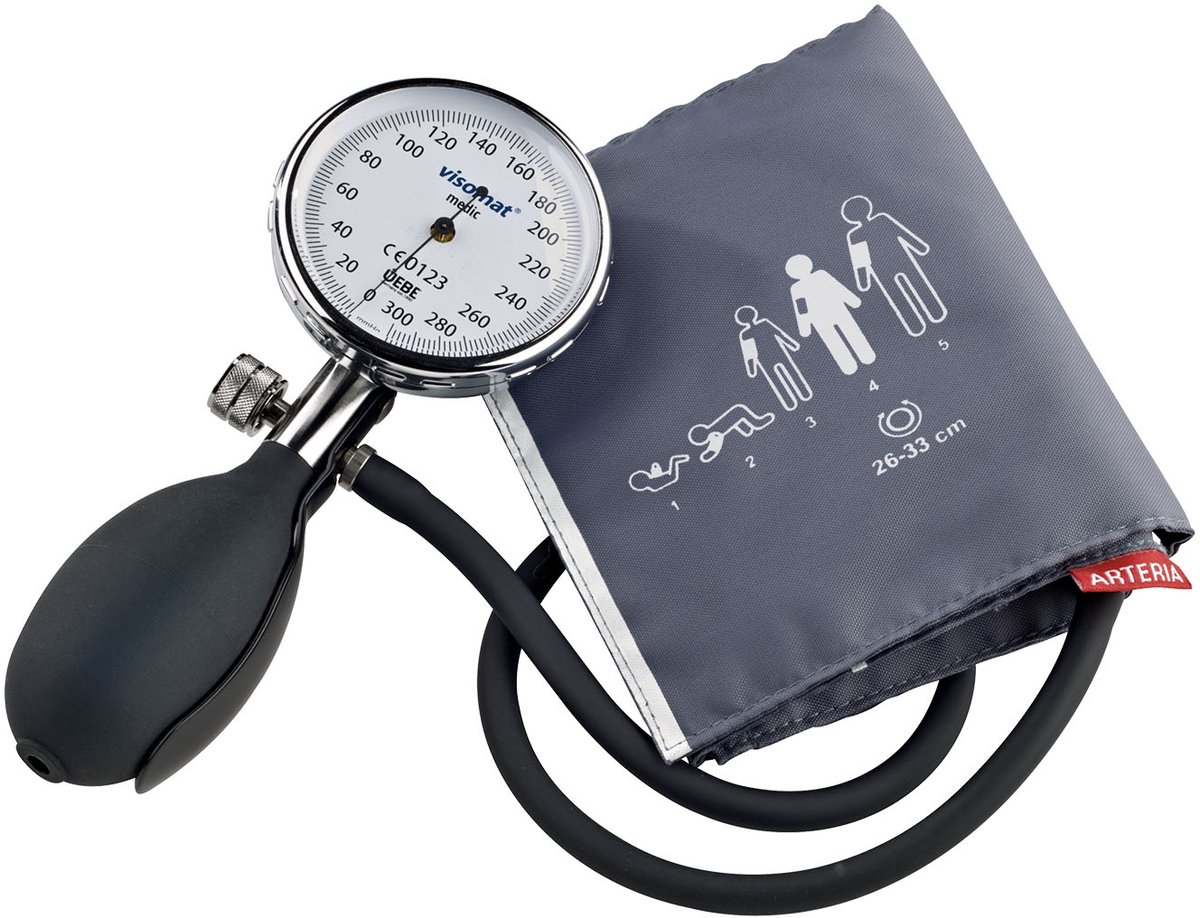 Visomat Bloeddrukmeter Medic pro - Handmatige bloeddrukmeter