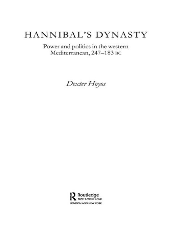 Hannibal's Dynasty - cover