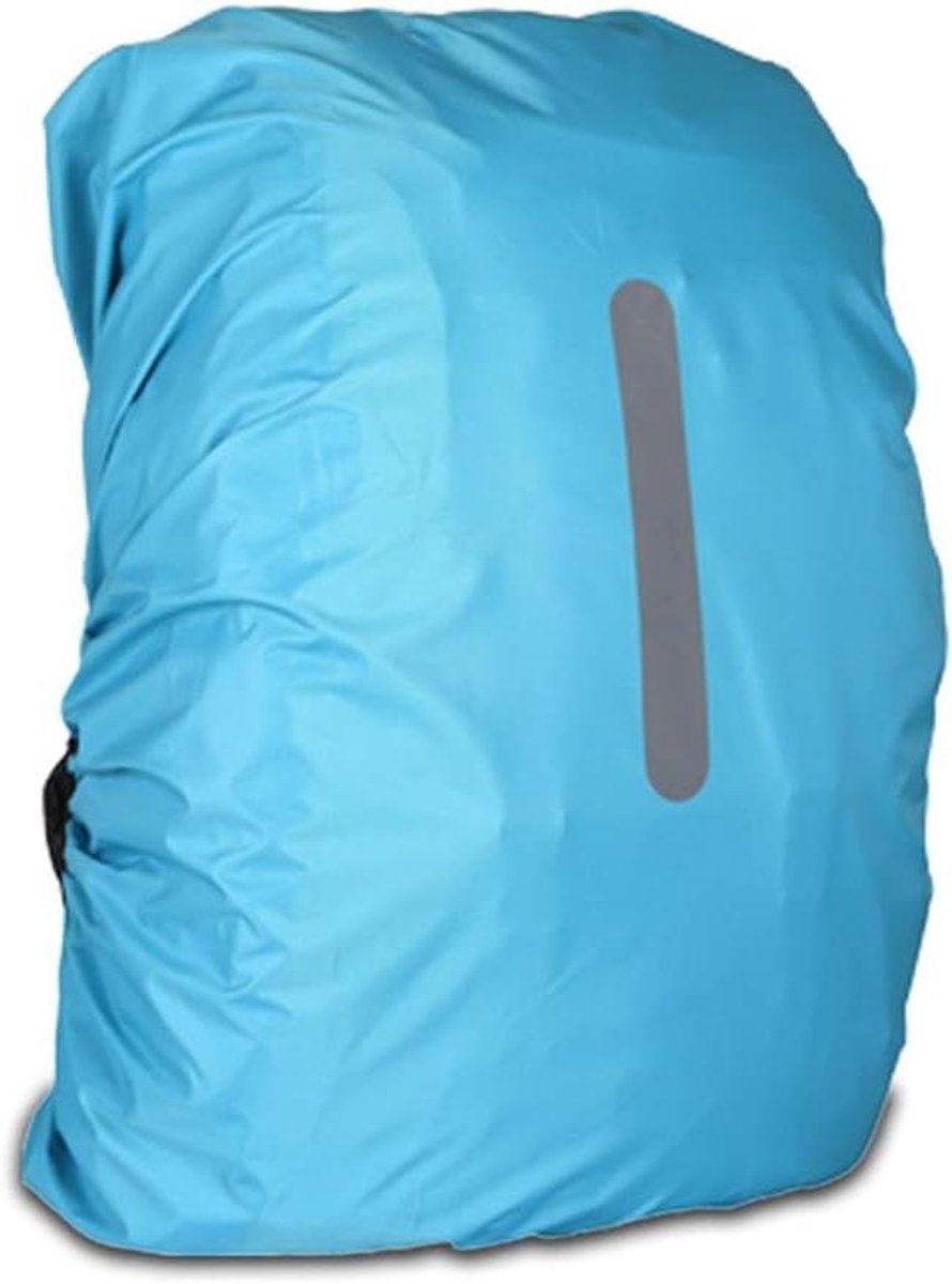 Allecto Plus - Waterdichte Rugzakhoes met Reflecterende Strepen voor Wandelen Kamperen Reizen Fietsen (30-40L)