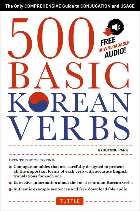 500 Basic Korean Verbs - cover