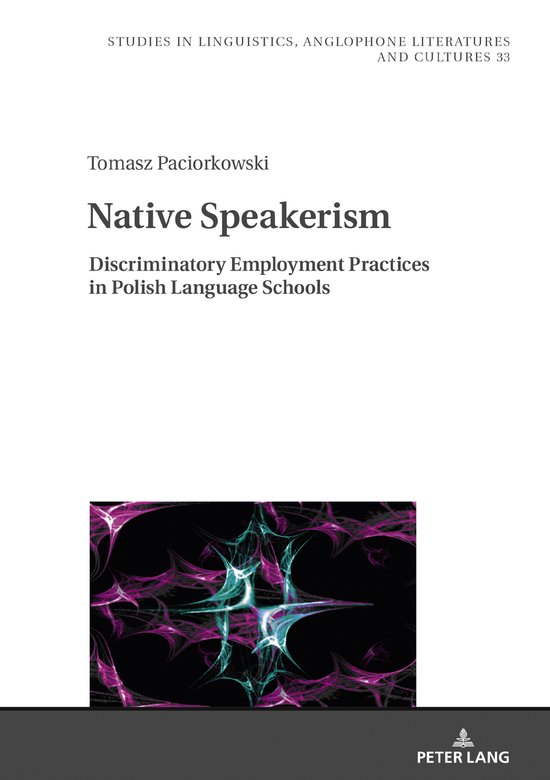 Foto: Studies in linguistics anglophone literatures and cultures native speakerism