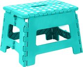 Marche pliable Pasper - Vert - 32 x 28,5 x 21,5 cm - marche adulte - marches de cuisine pour caravane, toilettes ou marches domestiques