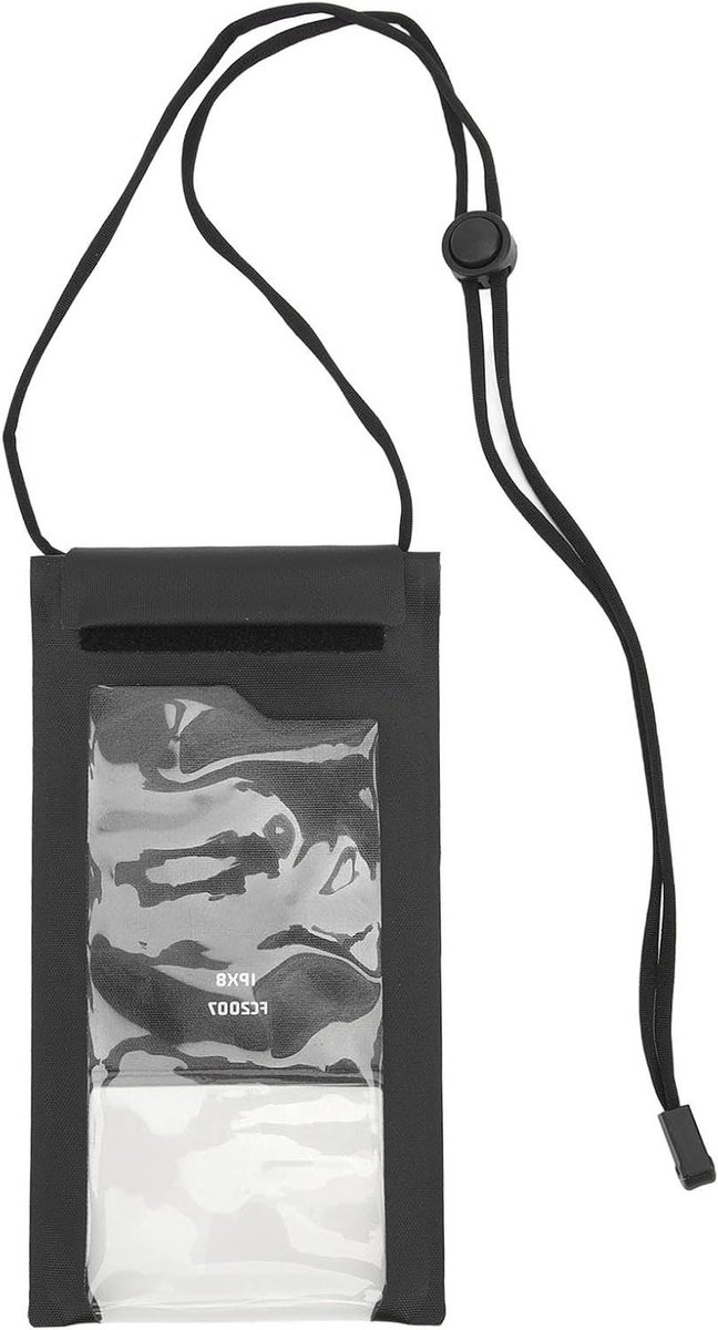 Allecto Plus - Waterdichte Telefoonhoes Transparant TPU Telefoon Droge Zak Dubbel Afgesloten - Voor Strand Reizen Zwembad - Brede Toepassingsmogelijkheden