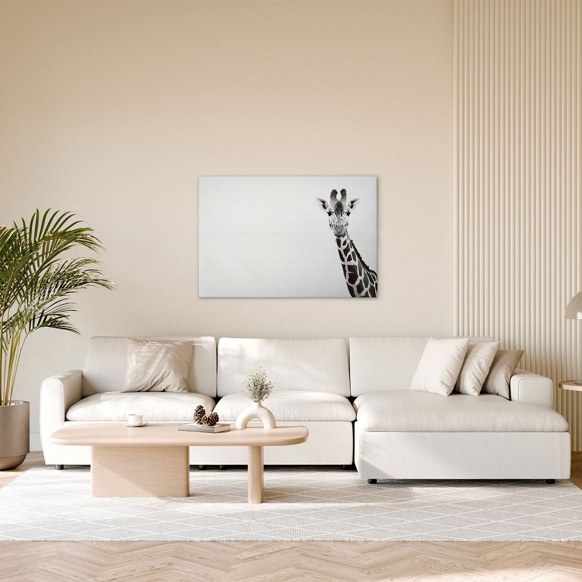 Canvas Giraffe Portrait | DD132223