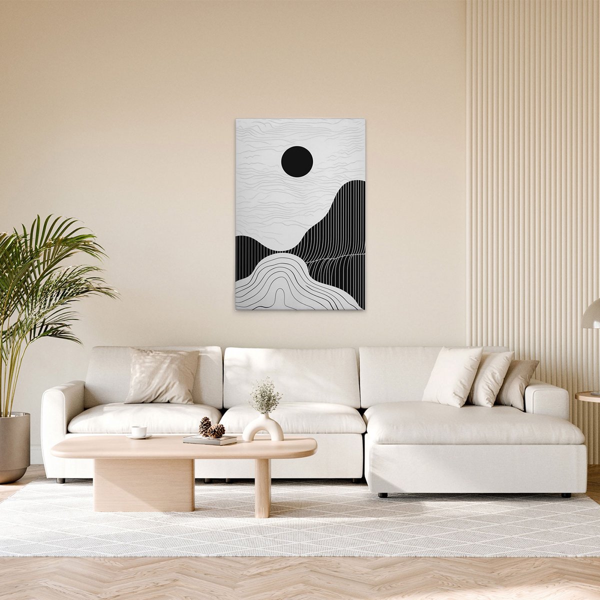 Canvas Black Sun | DD132900