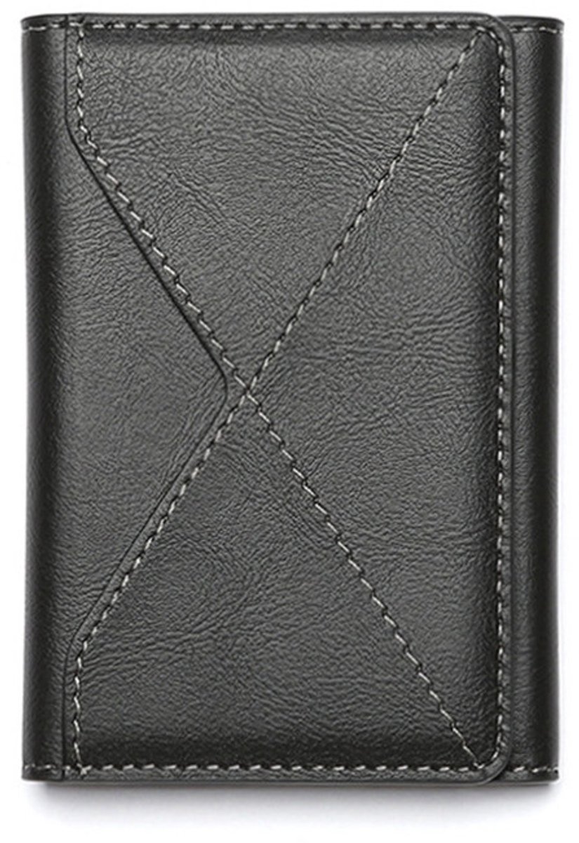 Magnetische Kaarthouder geschikt voor iPhone Magsafe - 6 Pasjes - Verstelbare Wallet Card Holder Standaard - Pasjeshouder - voor iPhone 12 / 13 / 14 / 15 / 16 / 17 / PRO / PRO MAX - zwart
