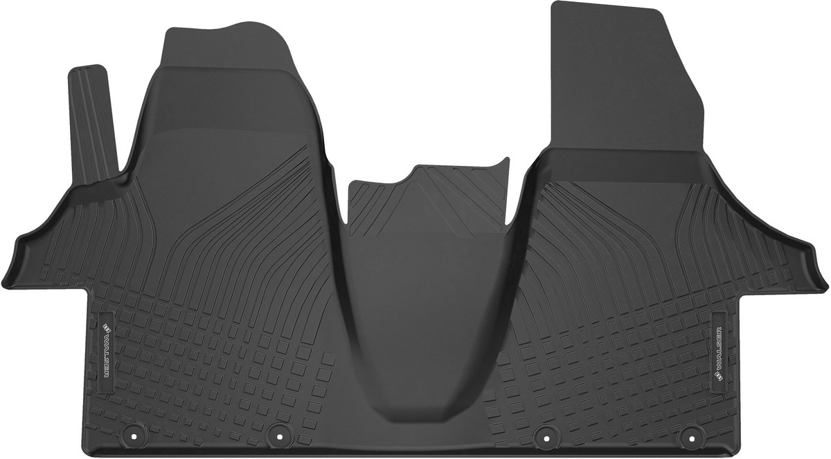 Walser Premium rubberen matten Roadmaster voor VW Multivan T6 (SGF - SGM - SGN - SHM - SHN) 2019-2024