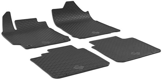 Tapis de sol en caoutchouc Walser DirtGuard pour Toyota Camry (V5) 09/2011-2019