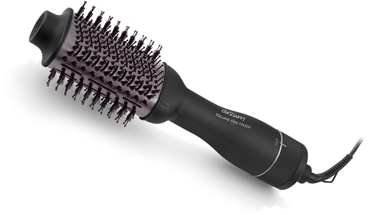 Arzum Volume Pro Touch Hot Air Styler AR5106-0100 | Zwart/Koper - Hete lucht krulborstel - 1200W