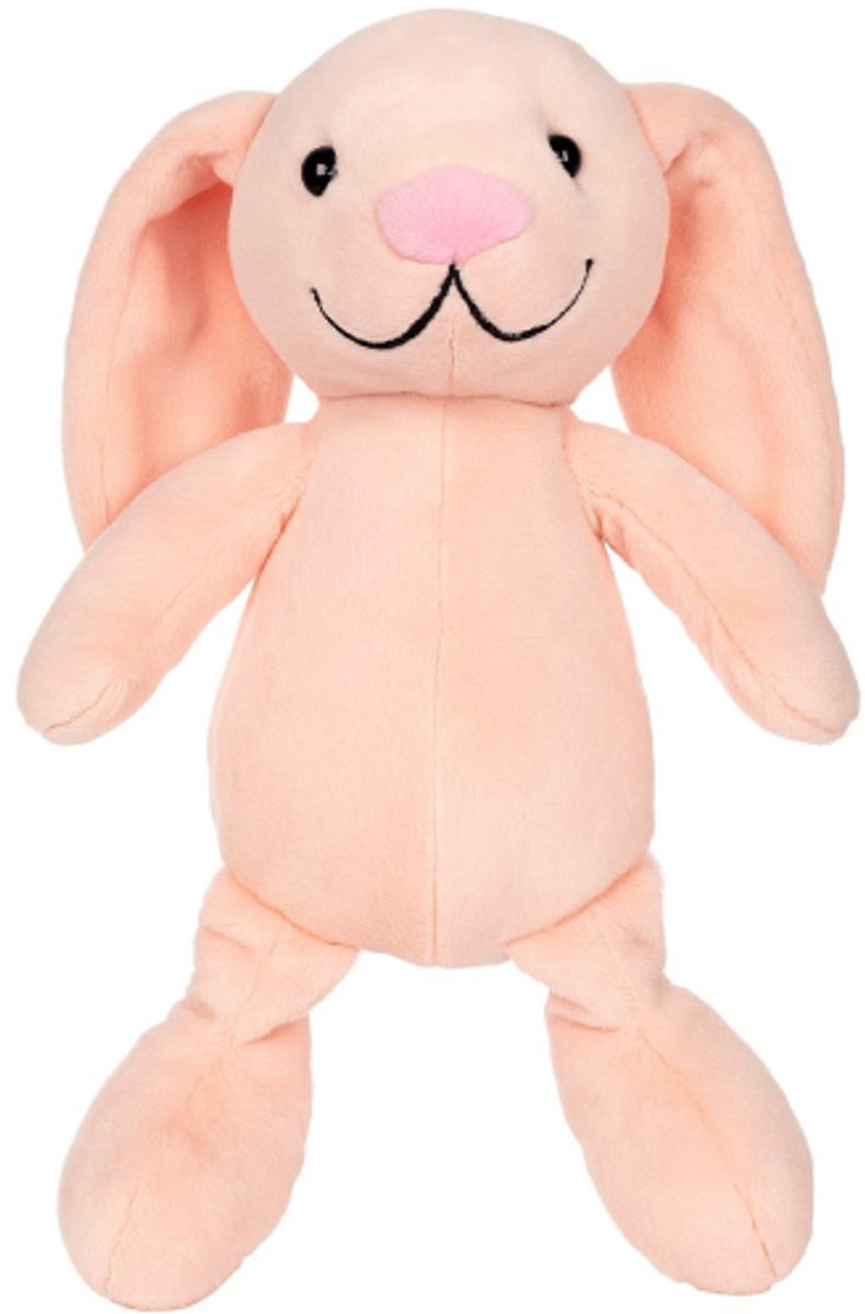 Konijn (Licht Roze) Pluche Knuffel 35 cm - Speelgoed Knuffels Kinderen Baby Jongens Meisjes - Kuiken Kip Eend Konijn Haas Pasen Bunny Rabbit