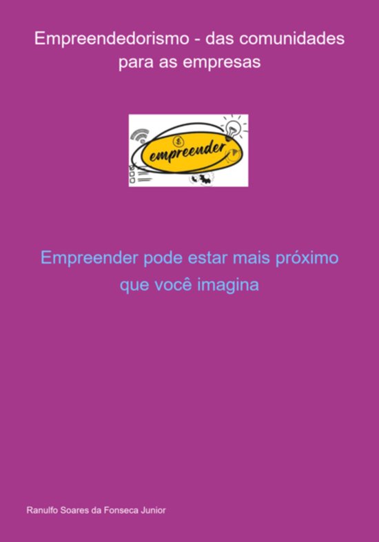 Empreendedorismo - Das Comunidades Para As Empresas - cover