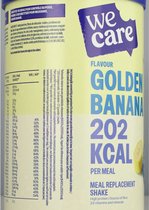 WeCare - Meal Replacement Shake - Banaan - 1 x 436 gr