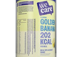 WeCare - Meal Replacement Shake - Banaan - 1 x 436 gr